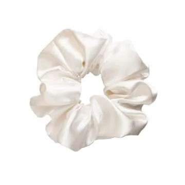 Sufermoe 6 Pcs Satin Silk Hair Scrunchies - Luxurious Style