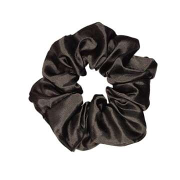 Sufermoe 6 Pcs Satin Silk Hair Scrunchies - Luxurious Style