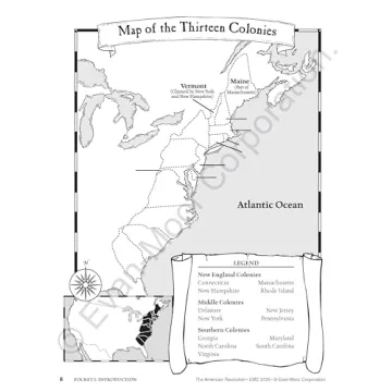 Evan-Moor History Pockets American Revolution Learning