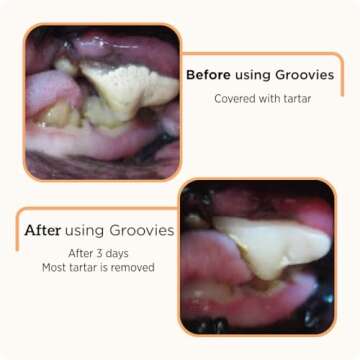 Groovies Original Dog Dental Chew 27oz Small (96 Chews)