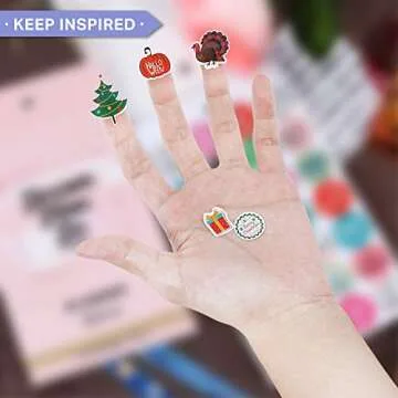 Planner Stickers Pack - 28 Sheets / 1378 Stickers, Stylish Variety Assortment Bundle Planner Accessories for Planning or Decorating Planners, Journals & Calendars, Re-stic as Special Design