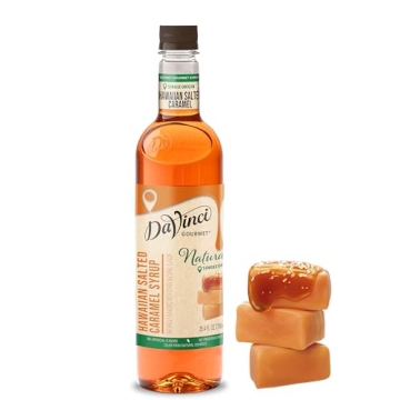 Hawaiian Salted Caramel Syrup - DaVinci 25.4 Fl Oz
