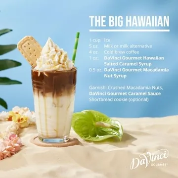 Hawaiian Salted Caramel Syrup - DaVinci 25.4 Fl Oz