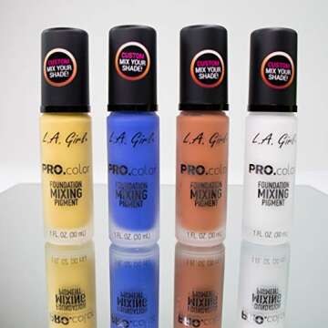 L.A. Girl PRO.color Foundation Mixing Pigment, White GLM711