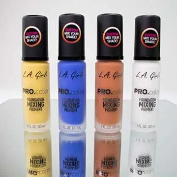 Customizable L.A. Girl Foundation Mixing Pigment For Beauty