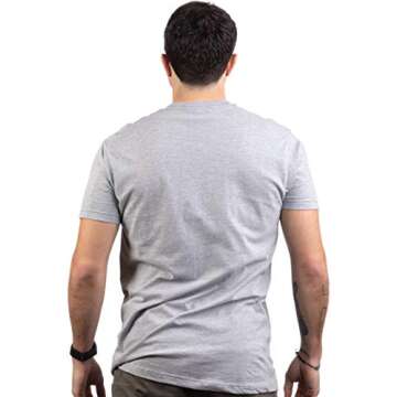 Ann Arbor T-shirt Co. You Can't Scare Me, I Have Three Daughters Funny Dad Daddy Joke Men T-Shirt - X-Large, Vintage Grey