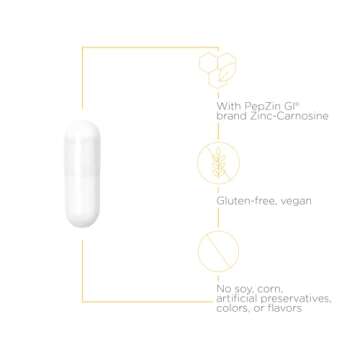 Zinc-Carnosine PepZin GI Supplement - Digestive Support