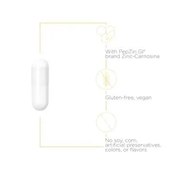 Zinc-Carnosine PepZin GI Supplement - Digestive Support