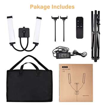 mcwdoit Adjustable Lash Light for Eyelash Extensions