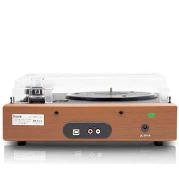 Lauson Woodsound JTF535 Vinyl Record Player with USB Technology