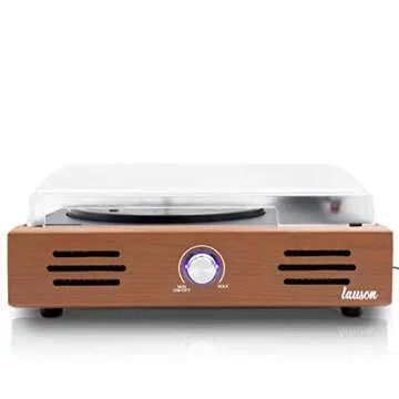 Lauson Woodsound JTF535 Vinyl Record Player with USB Technology