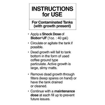 BIOBOR JF Diesel Fuel Additive: Highly Effective Fuel Biocide Supplement, Prevents Corrosion of Fuel Tanks, Increases Lubricity, Dual Phase Chemistry | 32 Ounce, (BB32EZ01US)