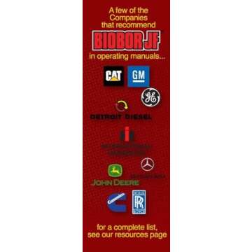 BIOBOR JF Diesel Fuel Additive: Highly Effective Fuel Biocide Supplement, Prevents Corrosion of Fuel Tanks, Increases Lubricity, Dual Phase Chemistry | 32 Ounce, (BB32EZ01US)