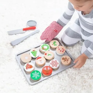 Melissa & Doug Holiday Cookie Play Set for Kids