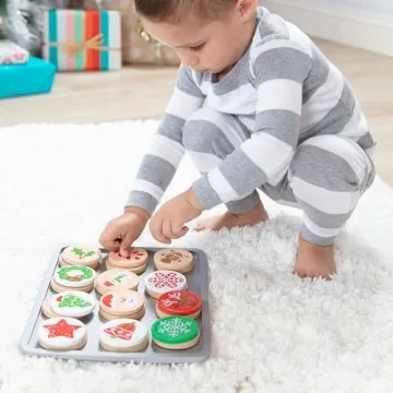 Melissa & Doug Holiday Cookie Play Set for Kids
