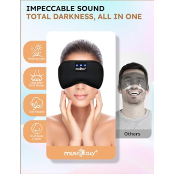 MUSICOZY Sleep Headphones - Ultimate Comfort & Sound