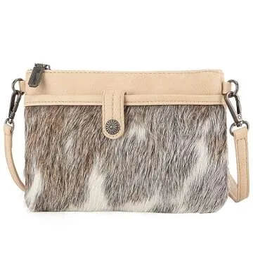 Wrangler Clutch Wristlet Purse Western Crossbody Bags for Women WG84-181TN