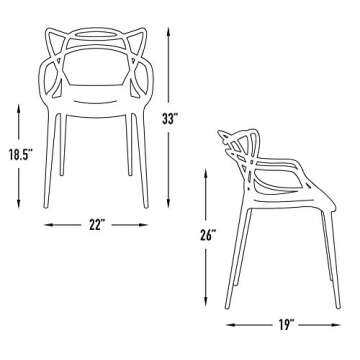 Philippe Starck Masters Chair Replica - Set of 2