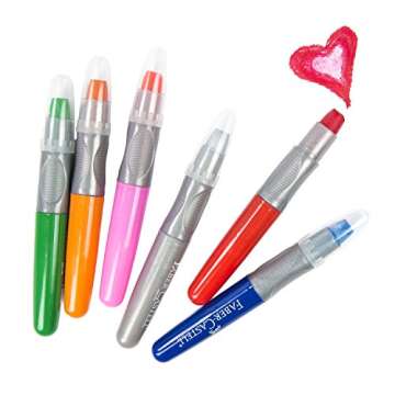 Faber-Castell Gel Crayons: 12 Jumbo Gel Crayons in Durable Storage Case: Toddler Art Supplies for Co...