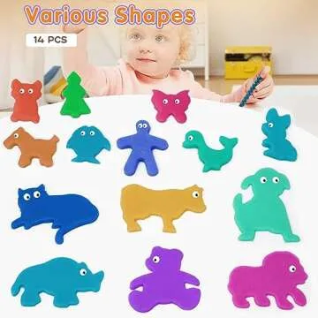 Cute Dough Tool Set for Kids | Educational Fun Toys