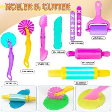 Cute Dough Tool Set for Kids | Educational Fun Toys