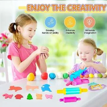 Cute Dough Tool Set for Kids | Educational Fun Toys