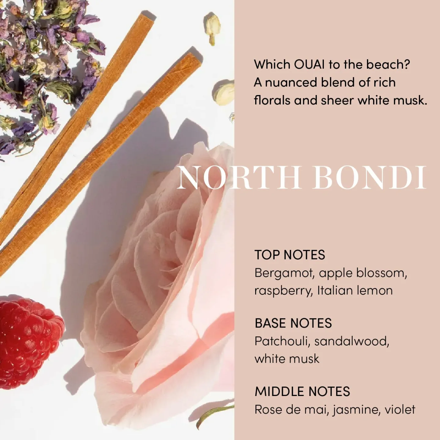 OUAI Leave In Conditioner & Heat Protectant Spray