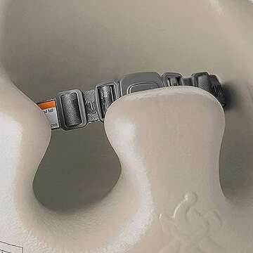 Bumbo Baby Floor Seat, Portable Infant Sit Up Activity and Eating Chair, Taupe