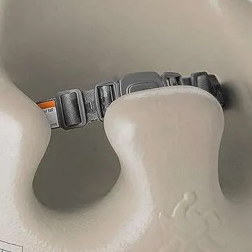 Bumbo Baby Floor Seat, Portable Infant Sit Up Activity and Eating Chair, Taupe