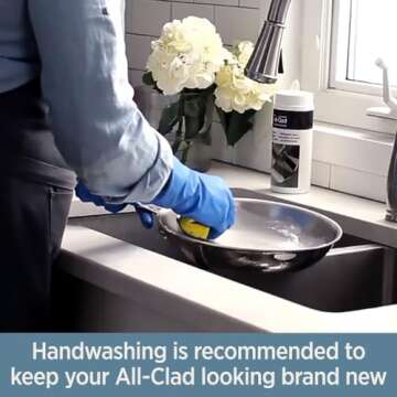 All-Clad D3 3-Ply Stainless Steel Sauce Pan with Lid 2 Quart, Induction, Oven Broiler Safe 600F, Multipurpose, Compatible w/ All Cooktops, For Restaurant or Home Kitchen, Pots & Pans, Cookware, Silver