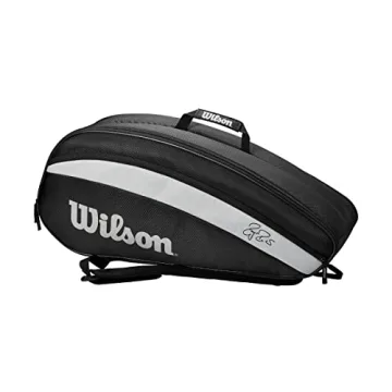 Wilson Roger Federer Team 6 Pack Tennis Bag Black