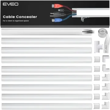 Cord Hider 153in - Paintable Cable Covers - Enhance Home Aesthetics