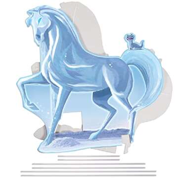 Frozen Nokk Adaptive Wheelchair Cover for Kids; Official Disney Frozen Rolling Costume for Wheelchair