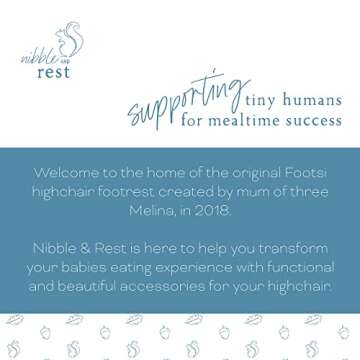 Nibble and Rest Highchair Cushion Cover for IKEA Antilop