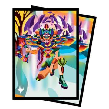 Ultra Pro - The Lost Caverns of Ixalan 100ct Deck Protector® Sleeves Huatli, Poet of Unity for Magi...