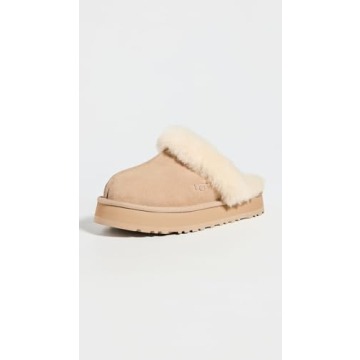 UGG Women's DISQUETTE Slipper - Cozy Comfort in Sand