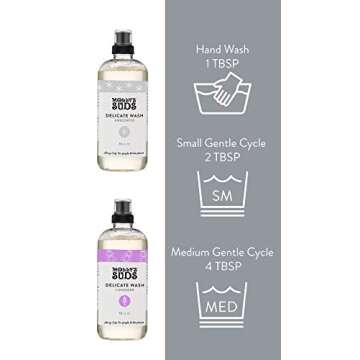 Gentle Delicate Wash Liquid | Safe for Sensitive Skin | 16 fl oz