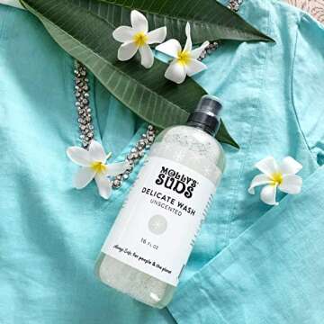 Gentle Delicate Wash Liquid | Safe for Sensitive Skin | 16 fl oz