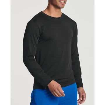 Men’s Long Sleeve Active Shirts 4 Pack - UV Protection