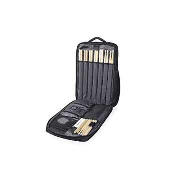 Gruv Gear Drum Stick Bag (QUIVR-TR-BLK),Black