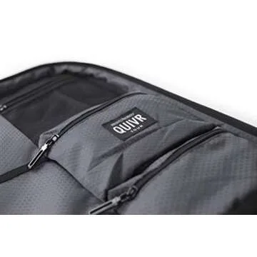 Gruv Gear Drum Stick Bag (QUIVR-TR-BLK),Black