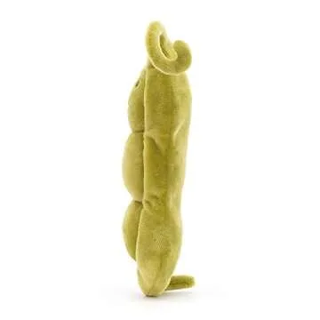 Jellycat Vivacious Vegetable Pea Plush Toy - 7 Inches