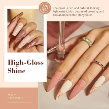 AZUREBEAUTY 29 Pcs Dip Powder Nail Kit for Vibrant Nails