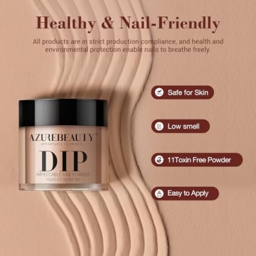 AZUREBEAUTY 29 Pcs Dip Powder Nail Kit for Vibrant Nails