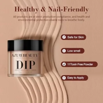 AZUREBEAUTY 29 Pcs Dip Powder Nail Kit for Vibrant Nails