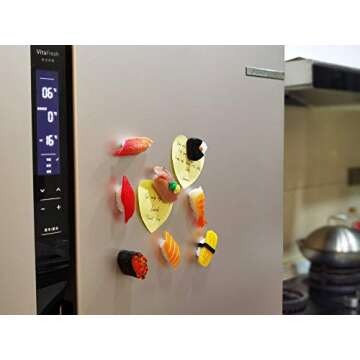 Cute Sushi Fridge Magnets for Kitchen Decor Gifts