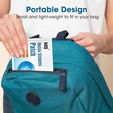 MQ Motion Sickness Patch, Non Drowsy Solution for Travel