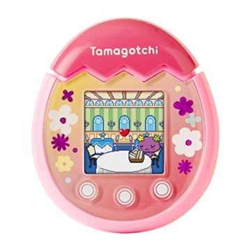 Tamagotchi Pix Floral Pink Virtual Pet with Camera