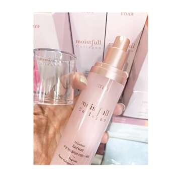 ETUDE Moistfull Collagen Intense Serum 50ml | Intense Hydrating Super Collagen Skin Care Serum | Korean Facial Moisturizing Serum with Low-molecular Peptides included for All Skin Type