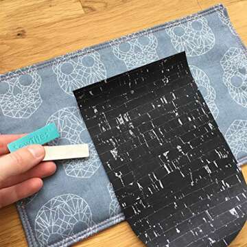 SewTites Original Magnetic Sewing Pins - Set of 5 Sewing Magnets to Replace Straight Pins & Fabric C...